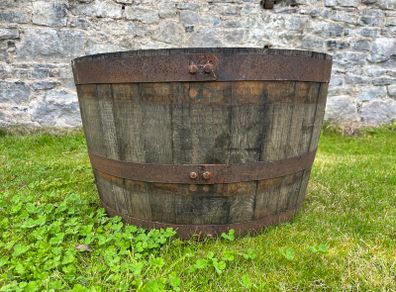 Half Barrel Planter (Delivered)