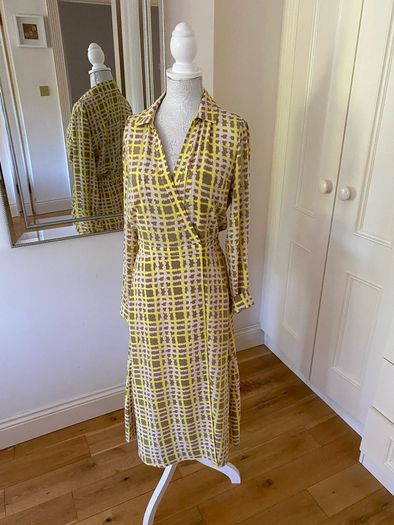 Whistles Wrap Shirt Dress UK 8