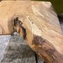 Handcrafted Spalted Beech Live Edge Side Table Image 5