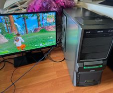 game pc + monitor