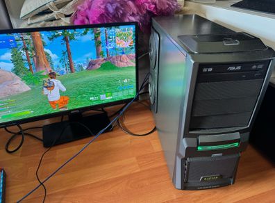 game pc + monitor