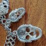 Crystal Skull Goth Choker/Necklace Image 4