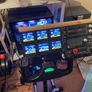 Full Logitech G Flight Sim Cockpit, Mounted on Foldable Stand, Ready to Fly Image 6