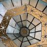 Ceiling Light Shade- Blues And Silver. In Great Condition. Image 3