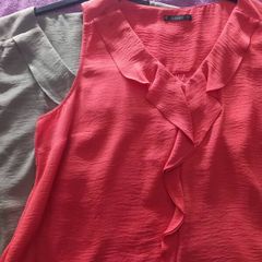 2 Dunnes Stores Sleeveless Blouses