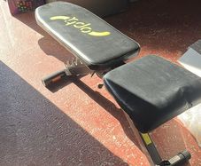 Gym bench,