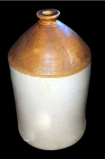Antique Large 22ins Stoneware Flagon John Cookes