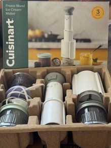 Cuisinart ice cream maker freeze wand