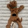 Vintage Warner Brothers Scooby Doo Laying Down Plush approx. 26 cm. Used Dirty  Please see photos Image 3
