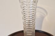 10Inch Tall Vintage Crystal Cut Stem Vase