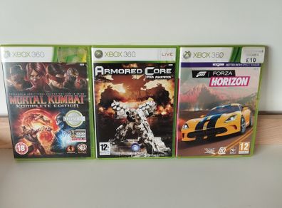 Xbox games 35e each