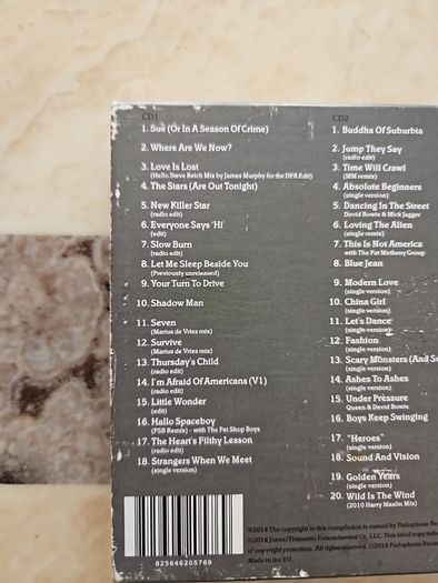 Bowie 3CD Boxset  - Nothing Has Changed: The Very Best Of