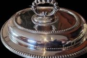 Antique Edwardian Enttree  dish and lid