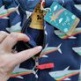 frugi shark snuggle suit 4-5y Image 3