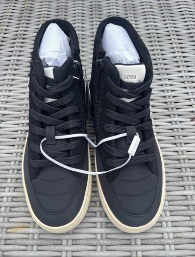 Zara Black Rhinestone Sneakers (size 13.5 32eu)