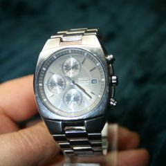 Men's Seiko 7t62-0dx0 Chronograph 100 M Watch - Very Good Cond.