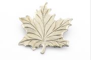 Signed 925 Silver Leaf Brooch