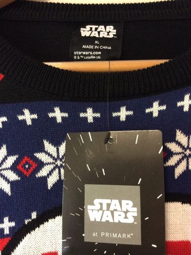Star Wars Christmas Jumper. Official Star Wars Merch. Brand New With Tags. Collect In Dublin Or Receive Via Post.