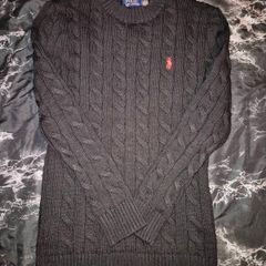Ralph Lauren Cable knit sweater black