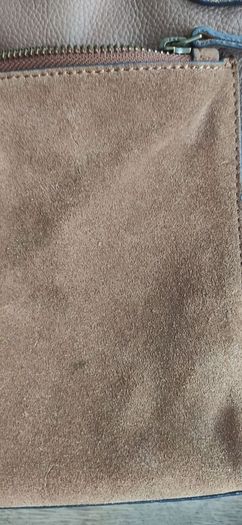 Next Tan Brown Genuine Leather Crossbody Bag