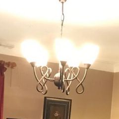 Two sets ceiling lights and matching wall lights 1 set.