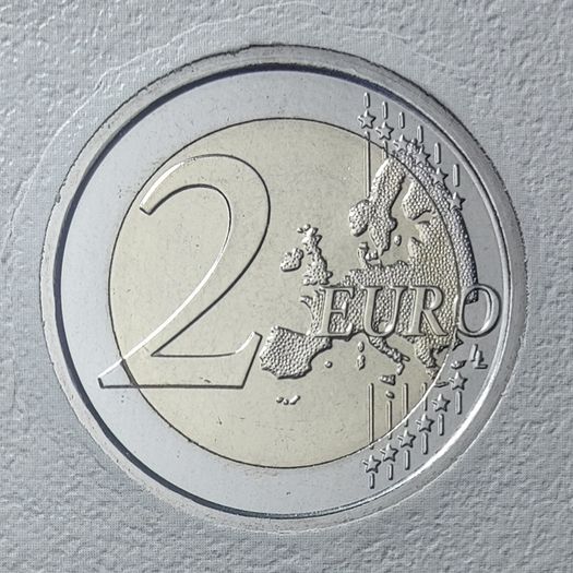 Vatican 2 Euro Brilliant Uncirculated Coins 2025 - 550th anniversary birth of Michelangelo AND Holy Year MMXXV (Coins in hand, this is not a presale)