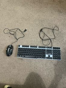 gaming keyboard and mouse