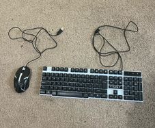 gaming keyboard and mouse