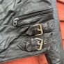 Vintage Leather Motorcycle Biker Jacket Image 4