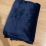 Two navy throws Image 2