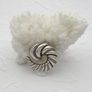Vintage 925 Sterling Silver Swirl Brooch, Birmingham 1994 Image 9