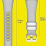 Replacement Watch Strap for Samsung Galaxy Watch 22 mm Image 7