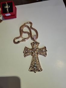 Cross and necklace