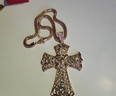 Cross and necklace