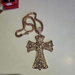 Cross and necklace
