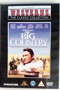 The Big Country [1958] Gregory Peck, Jean Simmons, Charlton Heston, Burl Ives [1xDVD Movie]