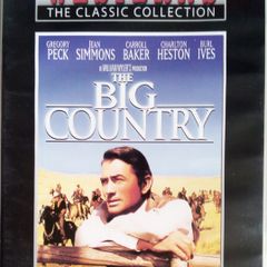 The Big Country [1958] Gregory Peck, Jean Simmons, Charlton Heston, Burl Ives [1xDVD Movie]
