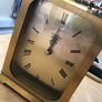 Rovada Antique Brass Clock Made In Germany PWO Image 4