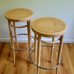Pair of Bar Stools by Thonet