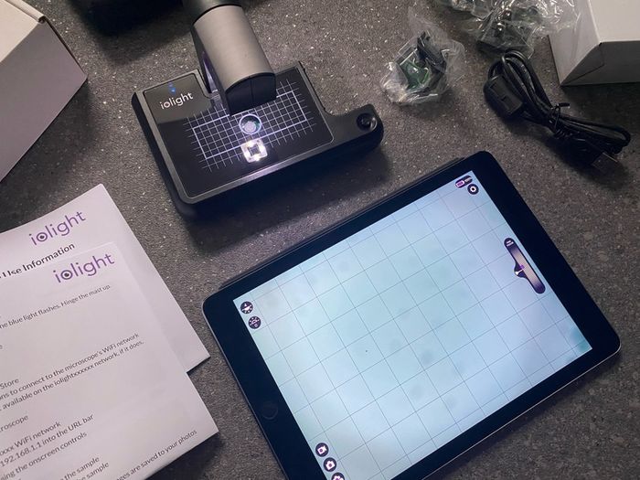 Iolight Model 1 Electronic Portable Microscope 1mm