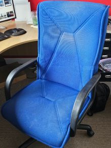 office chair swivel tilt Blue