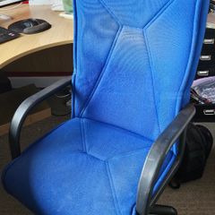 office chair swivel tilt Blue