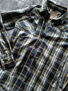 Checked Long Sleeve Mens Shirt