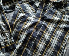 Checked Long Sleeve Mens Shirt