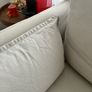 Sofa com Isaac 3 Seater Sofa in Stone 100 Cotton Image 9