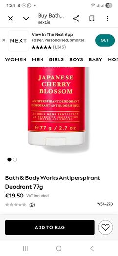 Bath&body deodorant