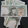 UNC 50 Zloty 1986 Poland banknote Image 3