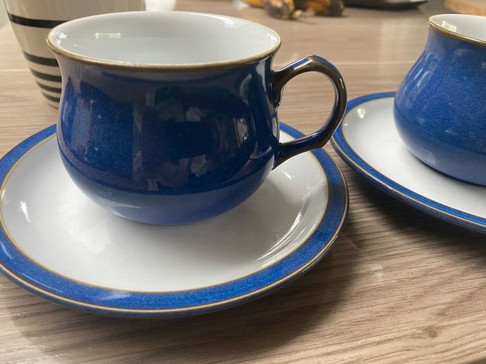 Denby cup and saucers