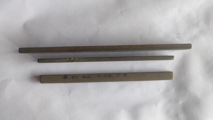 IN STOCK. Lot of 3pcs Soviet Diamond Honing Sticks Bars AC32 ACM 80/63 20/14