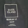 Mans River Island T Shirt Medium Image 2